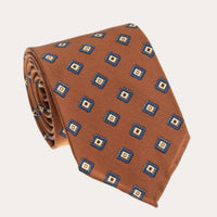 Color: Burnt Orange Silk Two