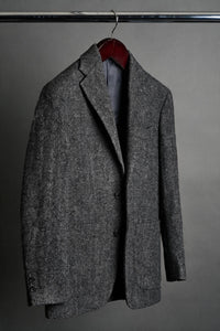 Color: Charcoal Herringbone