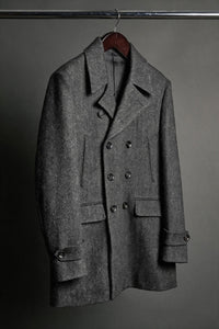 Color: Charcoal Herringbone