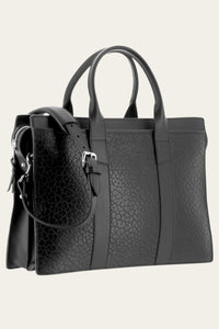 Color: Black Shrunken Leather