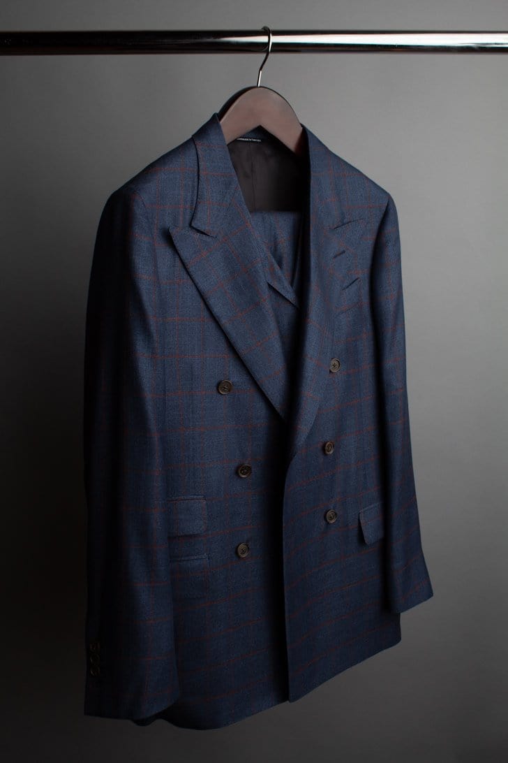 Bamboo Windowpane Suit