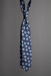 Silk Tie in Geometric Print