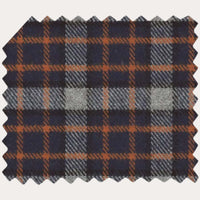 Color: Navy Grey Orange