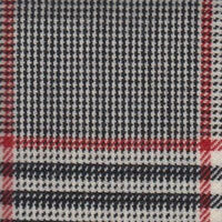 Color: Red Oversized Check