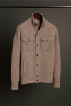 Made-to-Measure Cashmere Field Cardigan