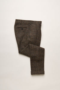 Color: Black Brown Houndstooth