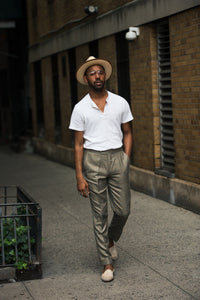 Color: Sage Windowpane