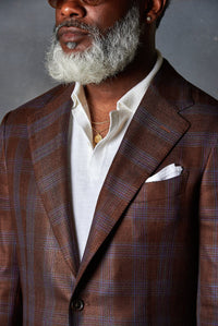 Color: Rust Glenplaid