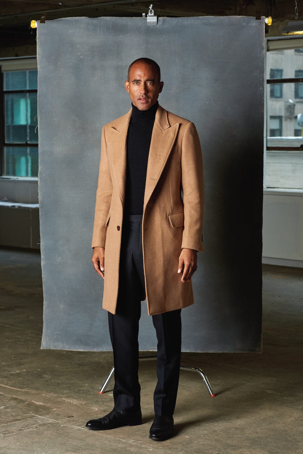 Articles of Style Custom camel hair overcoat Timeless warmth