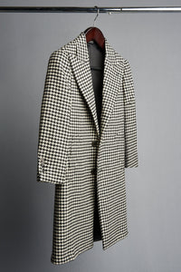 Houndstooth Tweed Coat