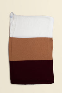 Color: Ivory Camel Burgundy