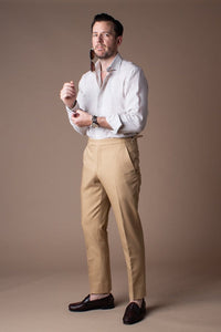 Color: Khaki Glenplaid