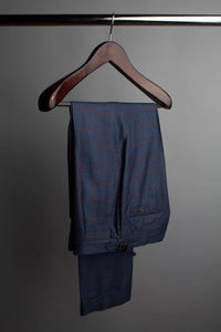 Color: Navy Windowpane