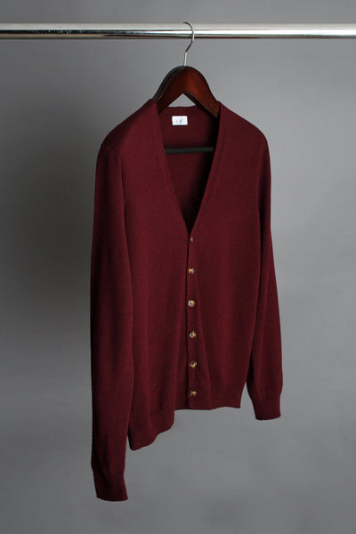 カーディガン CLASSIC V-NECK CARDIGAN IN FINE MERINO WOOL W/ 4BAR STRIPES Fine Merino Wool 4-Bar V Neck Cardigan | Thom Browne