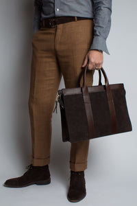 Color: Chocolate Suede