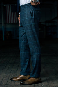 Color: Navy Glenplaid