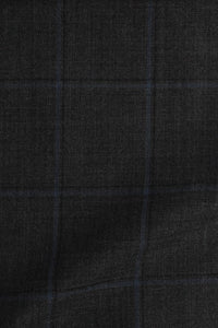 Color: Charcoal Windowpane