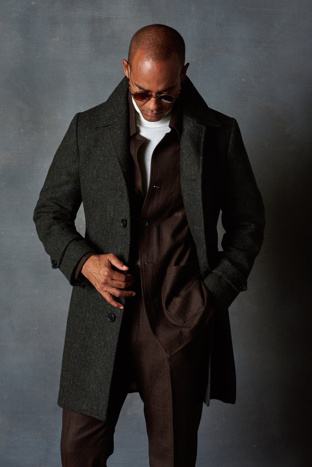 Articles of Style | Articles of Style Harris Tweed Mac Coat