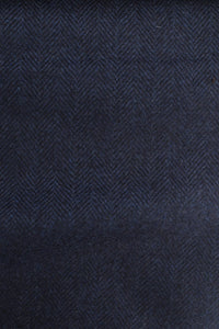 Color: Navy Herringbone